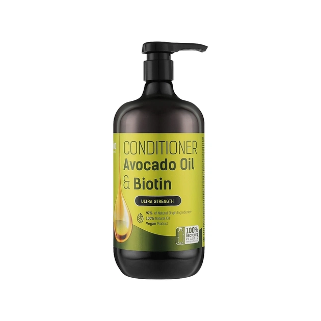 Кондиціонер для волосся Bio Naturell Avocado Oil & Biotin Ультрасила 946 мл (8588006041514) - зображення 1
