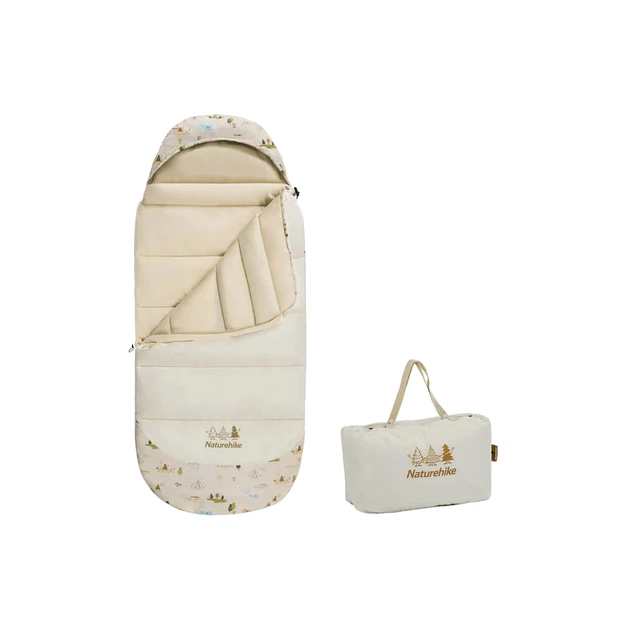 Спальний мішок Naturehike B300 CNH22SD001 Baby Beige (6927595799567) - зображення 1