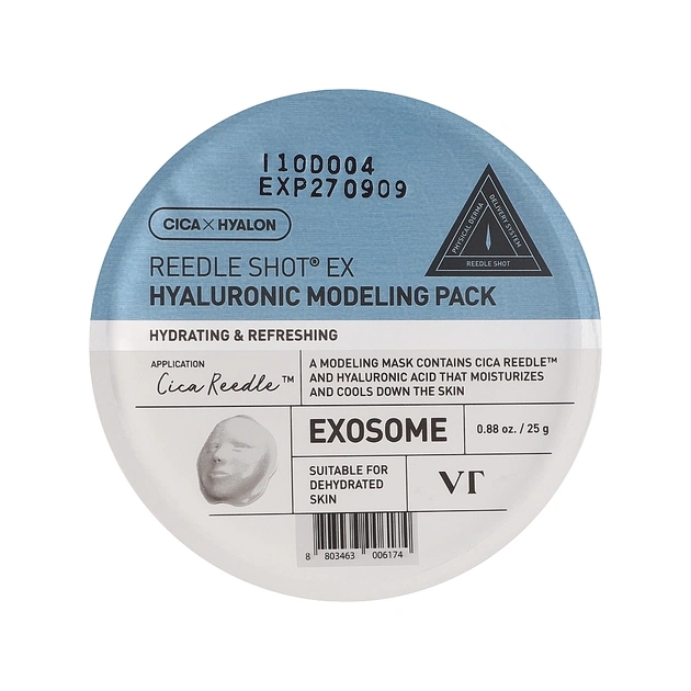 Маска для лица VT Cosmetics Reedle Shot EX Hyaluronic Modeling Pack Моделирующая с гиалуроновой кислотой 25 г (8803463006174) - изображение 1