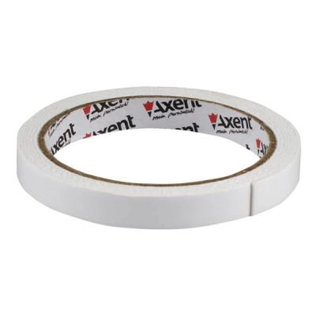 Скотч Axent double-sided, 12mmХ2m, foamed (3110-А) - изображение 1