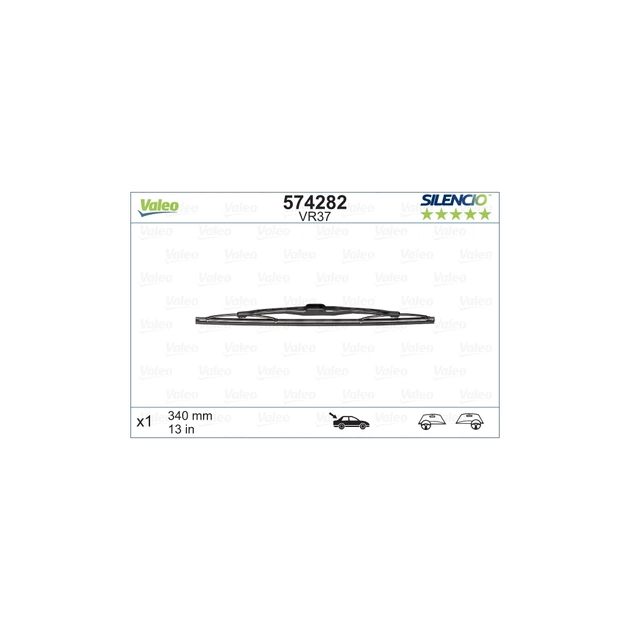 Щітка склоочисника Valeo 574282 - зображення 1