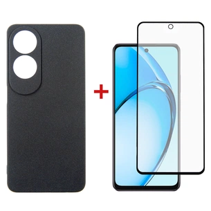 Чохол до мобільного телефона Dengos Oppo A60 Carbon + glass Black (DG-KM-103) зображення 1