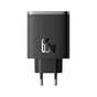 Зарядний пристрій Baseus Cube Pro Fast Charger 2C+U 65W black (P10152301113-00) - зменшене зображення 4