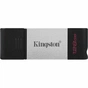 USB флеш накопичувач Kingston 128GB DataTraveler 80 USB 3.2/Type-C (DT80/128GB) - уменьшенное изображение 1