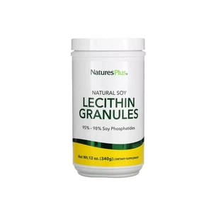 Амінокислота Natures Plus Соєвий Лецитин у Гранулах, Natural Soy Lecithin Granules, 340 гр (NAP-04210) зображення 1