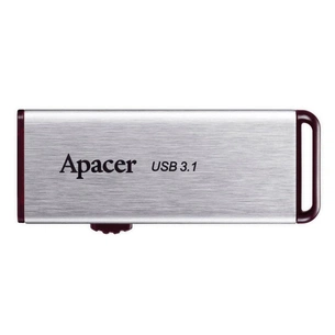 USB флеш накопичувач Apacer 16GB AH35A Silver USB 3.1 Gen1 (AP16GAH35AS-1) зображення 1