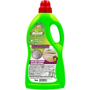 Засіб для миття підлоги Милам Chemical для догляду за Ламінатом 1 л (4820152291165) зображення 1