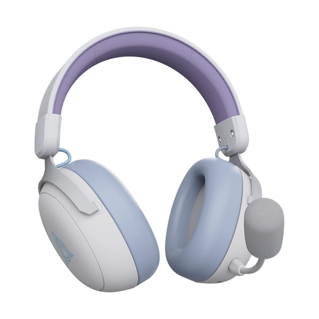 Навушники Ajazz AHM08 MAX 3-Mode White/Purple (AHM08-MAX-PWB) - picture 4