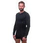 Термокофта Sensor Merino Active LS black 11109033 XXXL (SM11MA-black-XXXL) - зменшене зображення 2