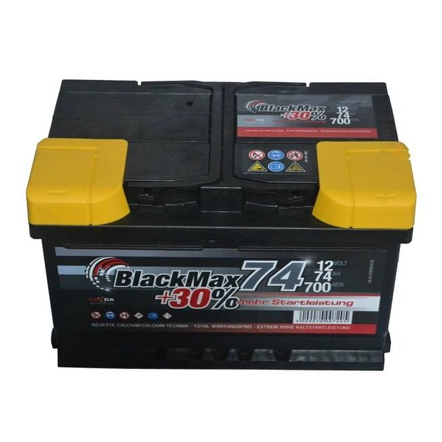 Акумулятор автомобільний BlackMax 74А (B4008) - изображение 1