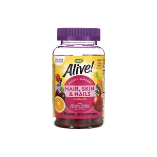 Вітамінно-мінеральний комплекс Nature's Way Краса Волосся, шкіри та нігтів з колагеном та біотином, (NWY-11973) зображення 1