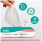 Дитячі вологі серветки Pampers Sensitive, 720 шт (8006530134750) - зменшене зображення 5