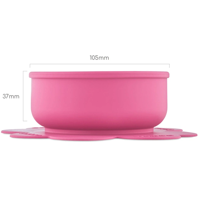 Тарілка дитяча Baboo з присоскою, від 6 місяців (фіолетова) (9-036) - picture 4