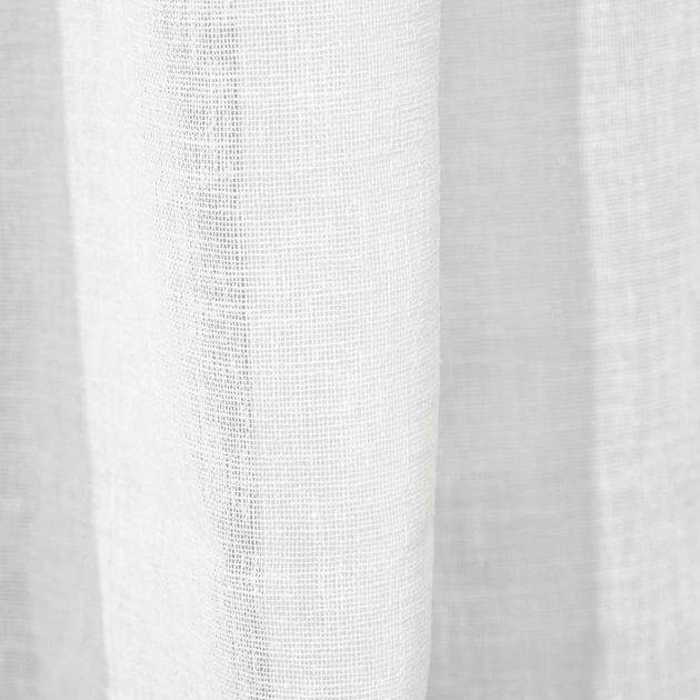 Штора Ardesto Гардина крафт-льон 100% поліестер 300х270 см, білий (ART1050WH) - picture 5