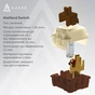 Клавіатура бездротова Ajazz AK980 V2 Maillard Switch White (AK980-V2-M-PWB) - зменшене зображення 4