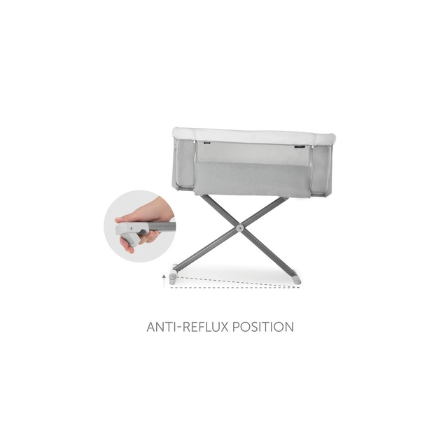 Ліжечко Hauck Face to Me 2 Melange Grey (60853-1) - изображение 7