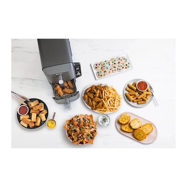 Мультипечь Ninja Double Stack XL 2-Level Air Fryer 9,5 л (SL400EU) - изображение 10
