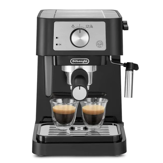 Ріжкова кавоварка еспресо DeLonghi EC260BK - зображення 1