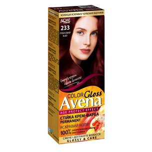 Фарба для волосся Acme Color Avena Gloss Color Стійка 233 - Рубіновий (4823115502735) изображение 1