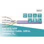 Кабель сетевой Digitus UTP 100м, cat.6, AWG 23/1, CU, LSZH-1, violet (U-UTP) (DK-1613-VH-1) - уменьшенное изображение 3