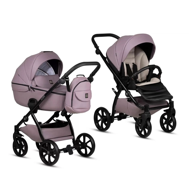 Коляска TUTIS 2 в 1 Uno5+ Leather collection (Mauve) (1402035) - изображение 1