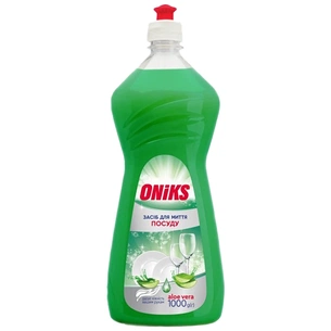Засіб для ручного миття посуду Oniks Алое вера 1000 г (4820191760653) зображення 1