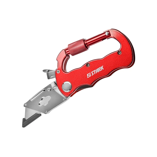Ніж монтажний Stark складний трапецієподібний (506100840) - picture 3