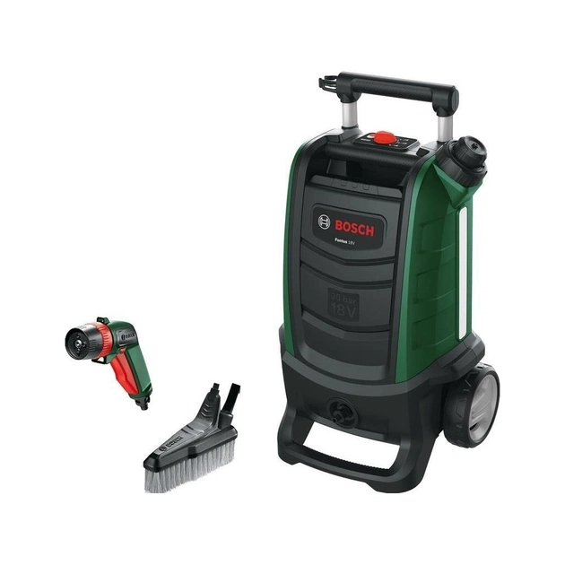 Мийка високого тиску Bosch Fontus 18V, 18V, 20бар, 386л/год (без АКБ та ЗП) (0.600.8B6.102) - picture 1