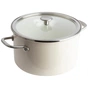 Каструля KitchenAid Steel Core 24 см 6 л мигдалевий крем (CC003269-001) - зменшене зображення 1