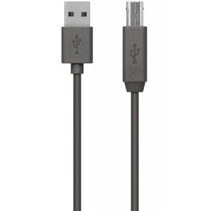 Кабель для принтера USB 2.0 AM/BM 3.0m Belkin (F3U154bt3M) зображення 1