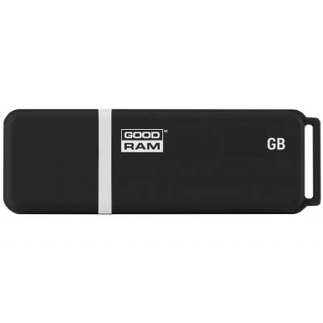 USB флеш накопичувач Goodram 64GB UMO2 Graphite USB 2.0 (UMO2-0640E0R11) - изображение 1