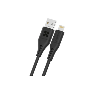 Дата кабель USB 2.0 AM to Lightning 2.0m black Promate (powerlink-ai200.black) зображення 1