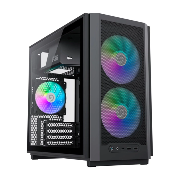 Корпус для ПК Gamemax F36 BK - зображення 1
