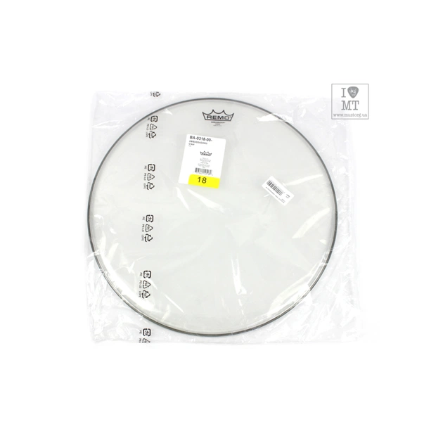 Пластик для барабана Remo Ambassador 18" Clear (59441) - picture 4