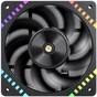 Кулер до корпусу JONSBO HF2-120BR ARGB Black - зменшене зображення 2