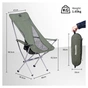 Крісло складане Naturehike CNK2300JU0003, зелене (6976023929472) - зменшене зображення 11