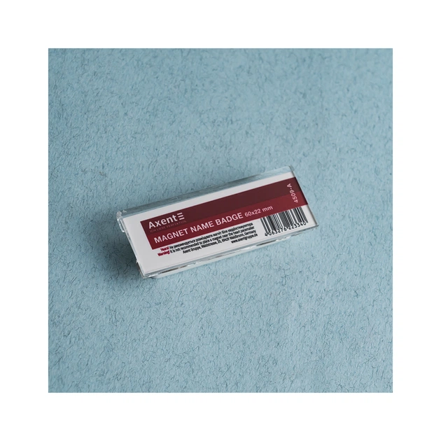 Бейдж Axent акриловий на магніті 4509 (60х22 мм) (4509-A) - picture 3