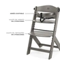 Стульчик для кормления Kinderkraft Enock Brown (5902533927326) - уменьшенное изображение 10