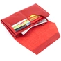 Гаманець Grande Pelle Глянсовий на магніті Червоний (11318) - зменшене зображення 4