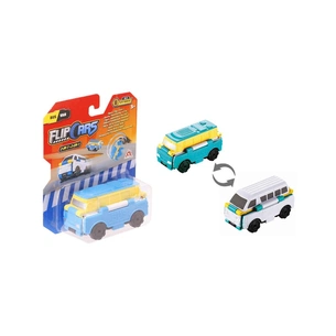 Машина Flip Cars 2 в 1 Автобус і Мікроавтобус (EU463875-11) зображення 1