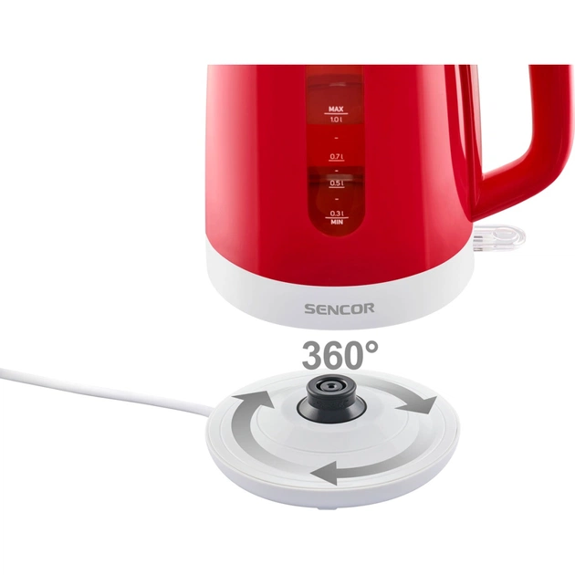 Электрочайник Sencor SWK 1024RD (SWK1024RD) - изображение 5