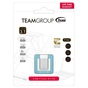 USB флеш накопичувач Team 64GB T162 Blue USB 3.1 (TT162364GL01) - зменшене зображення 2