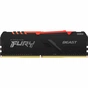 Модуль пам'яті для комп'ютера DDR4 32GB 3000 MHz FURY Beast RGB Kingston Fury (ex.HyperX) (KF430C16BBA/32) - зменшене зображення 2