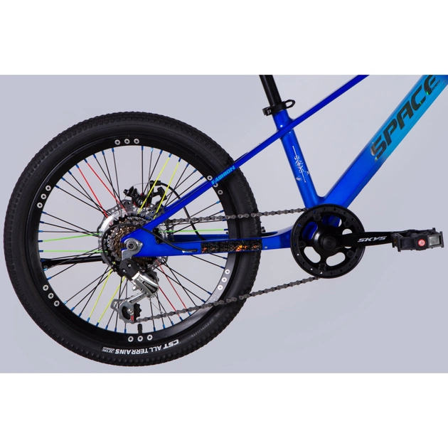 Велосипед Space 20" KID ALIOTH DD FR рама-11" MG 2025 синій (OPS-SK-20-018) - зображення 4