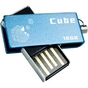USB флеш накопичувач Goodram 16Gb Cube Blue (PD16GH2GRCUBR9) - зменшене зображення 2