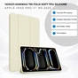 Чохол до планшета BeCover Tri Fold Soft TPU Silicone Apple iPad Pro 11" M5 2025 Beige (715990) - зменшене зображення 1