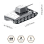 Конструктор Metal Time колекційна модель T67 (MT066) - зменшене зображення 2