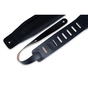 Ремінь для гітари Levy's Heirloom Series Guitar Strap Black (DM1PD-BLK) - уменьшенное изображение 3