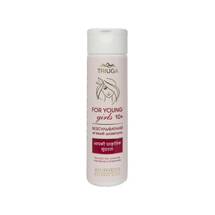 Шампунь Triuga Ayurveda For Young Girls Безсульфатний, м'який 250 мл (4820164641910) зображення 1