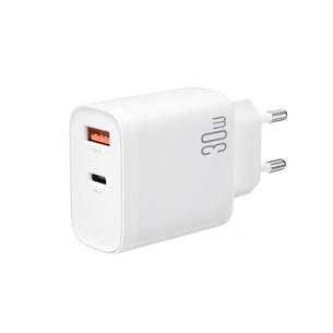 Зарядний пристрій XO 1xUSB-C PD30W + 1xUSB QC3.0 (XO-QC16) зображення 1